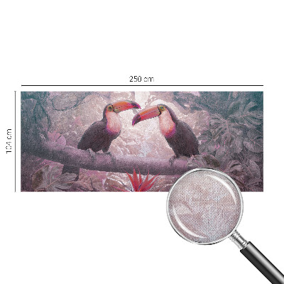 Removable wall mural wallpaper Exotic couple