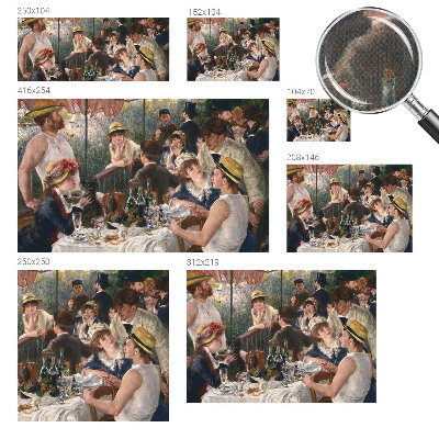Peel and stick wall mural for bedroom with the Summer Feast design