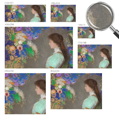 3D photo wallpaper mural with a romantic scene