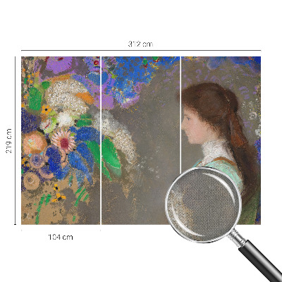 3D photo wallpaper mural Romantic scene