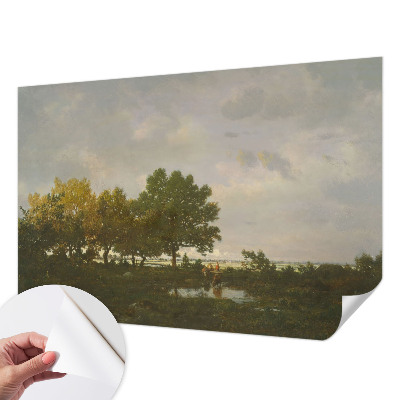 Peel and stick wall mural Forest landscape