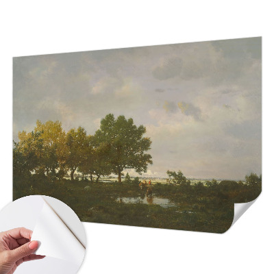Peel and stick wall mural Forest landscape