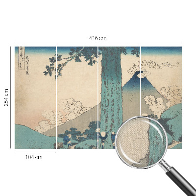 Peel and stick wallpaper mural Mountain panorama
