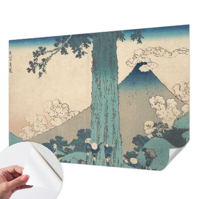 Peel and stick wallpaper mural Mountain panorama