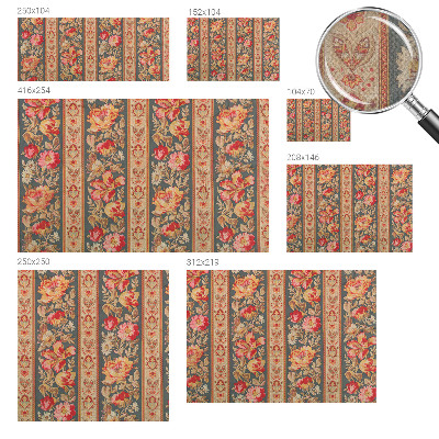 Self-adhesive photo wallpaper Colorful flowers