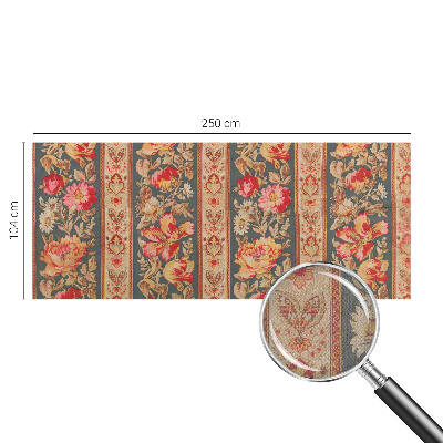 Self-adhesive photo wallpaper Colorful flowers