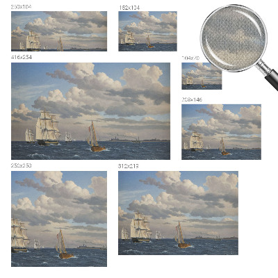 3D photo wallpaper mural with a sea adventure design