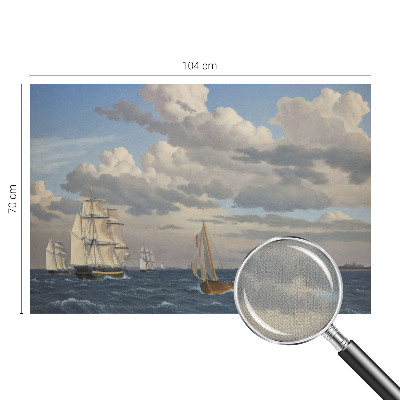 3D photo wallpaper mural with a sea adventure design