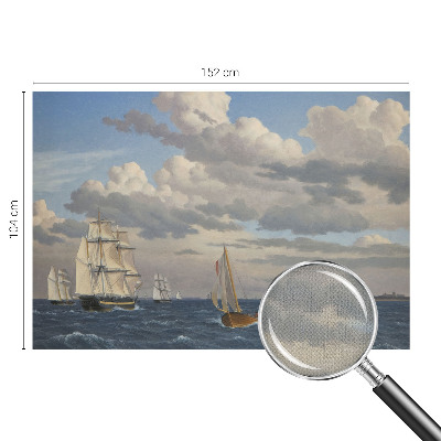 3D photo wallpaper mural with a sea adventure design