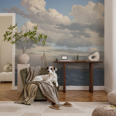 3D photo wallpaper mural with a sea adventure design