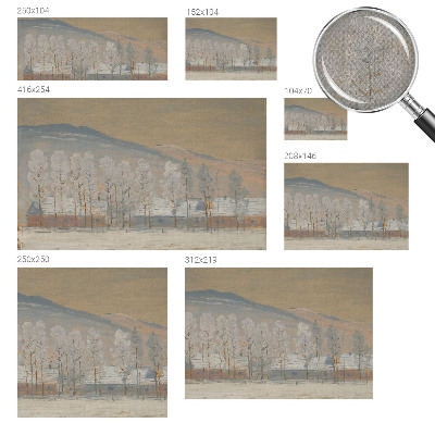Self-adhesive photo wallpaper Winter scenery