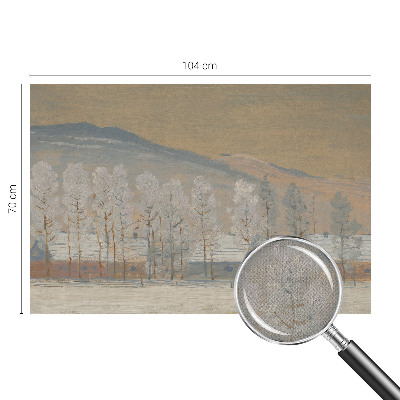 Self-adhesive photo wallpaper Winter scenery