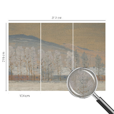 Self-adhesive photo wallpaper Winter scenery
