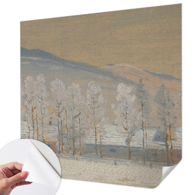 Self-adhesive photo wallpaper Winter scenery