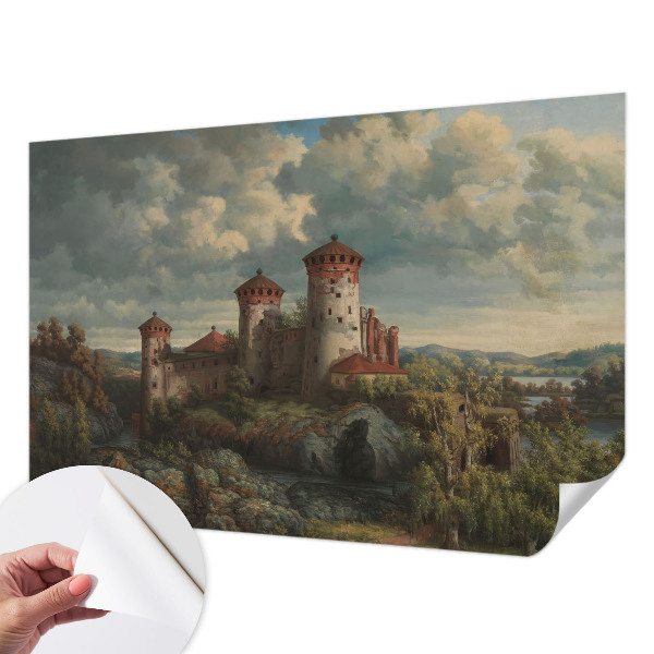 Peel and stick wallpaper mural Romantic landscape