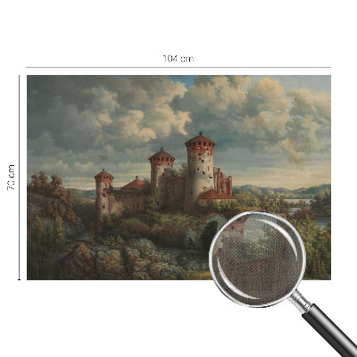 Peel and stick wallpaper mural Romantic landscape