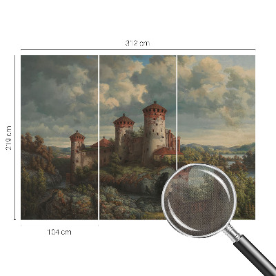 Peel and stick wallpaper mural Romantic landscape