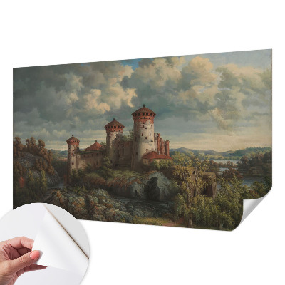 Peel and stick wallpaper mural Romantic landscape