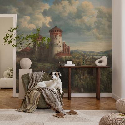Peel and stick wallpaper mural Romantic landscape