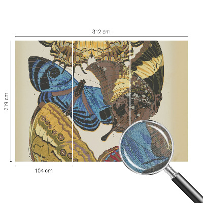 Stick-on wall mural Butterflies inspiration