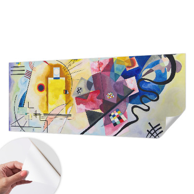 Peel and stick wallpaper mural Colorful abstraction