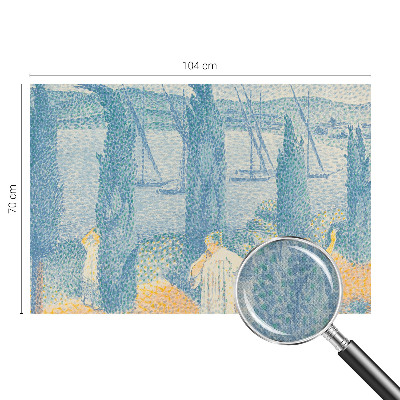 3D photo wallpaper mural Lazy day