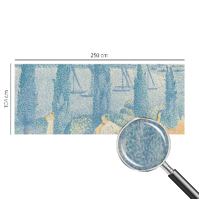 3D photo wallpaper mural with the 