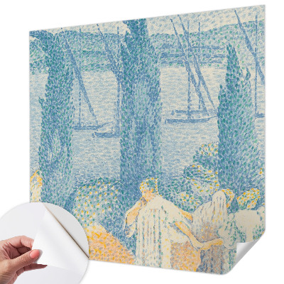 3D photo wallpaper mural with the 