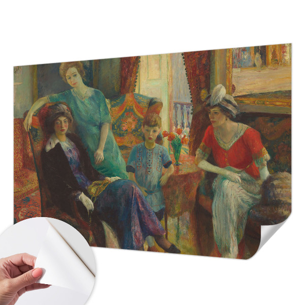 Removable wall mural wallpaper Classic elegance