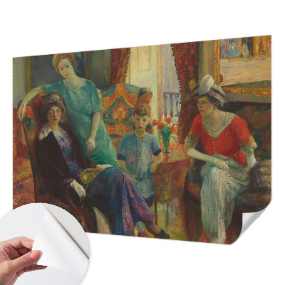 Removable wall mural wallpaper Classic elegance