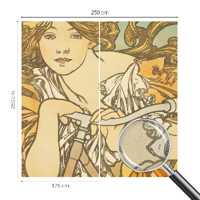 Peel and stick wall mural for living room Spring elegance