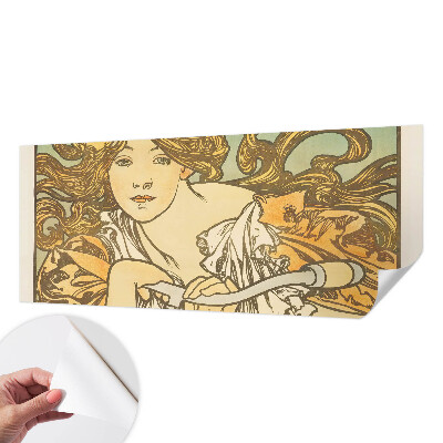 Peel and stick wall mural for living room Spring elegance