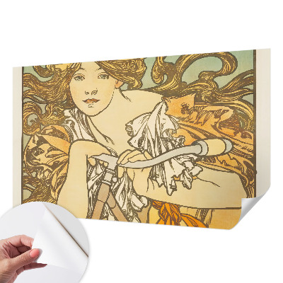 Peel and stick wall mural for living room Spring elegance