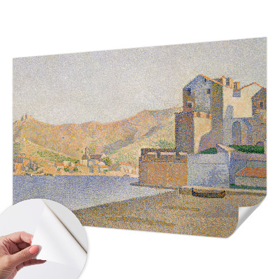 Children's wall mural featuring the Summer Haven design