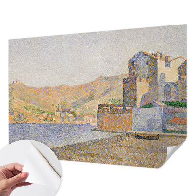 Children's wall mural featuring the Summer Haven design