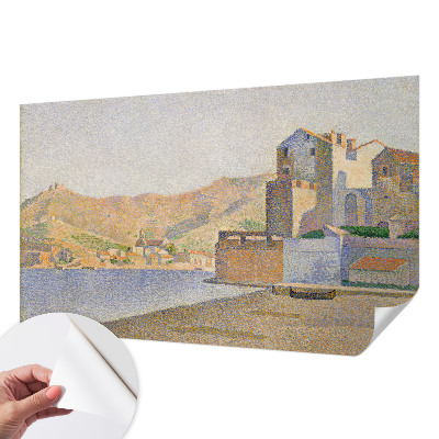Children's wall mural featuring the Summer Haven design