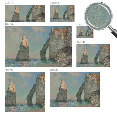 Baby room wall mural with a rocky landscape design
