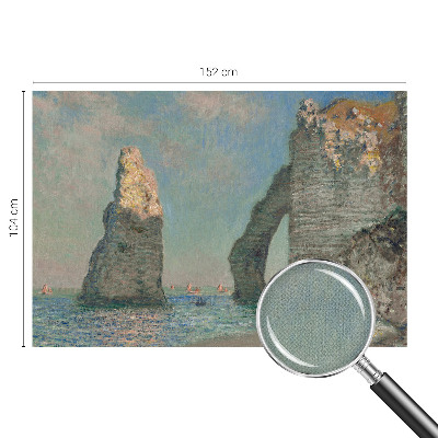 Baby room wall mural with a rocky landscape design