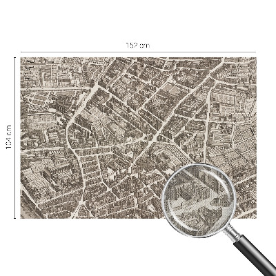 Peel and stick wall mural Urban maze