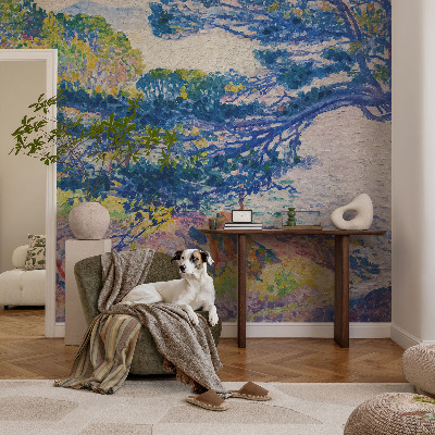 Stick-on wall mural Impressionist landscape