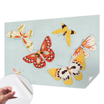 Nursery wall mural Artistic butterflies