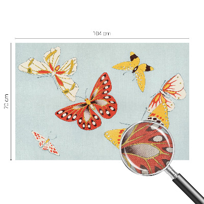 Nursery wall mural Artistic butterflies