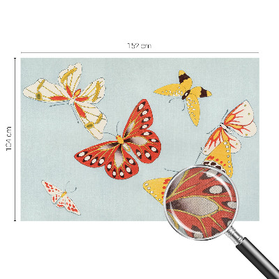 Nursery wall mural Artistic butterflies