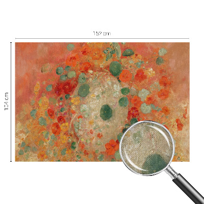 3D photo wallpaper mural Abstract flowers