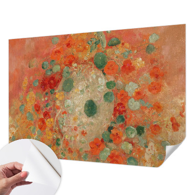 3D photo wallpaper mural Abstract flowers