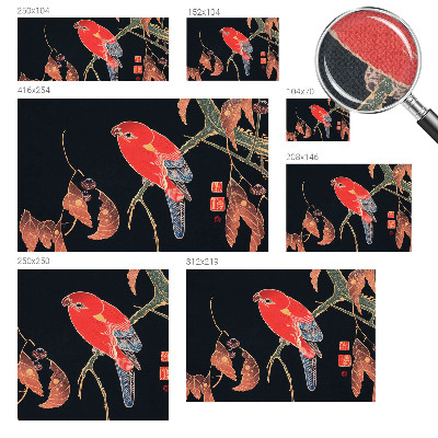 Nursery wall mural Exotic bird