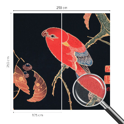 Nursery wall mural Exotic bird