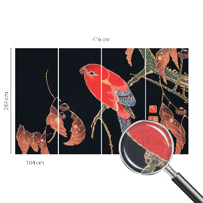 Nursery wall mural Exotic bird