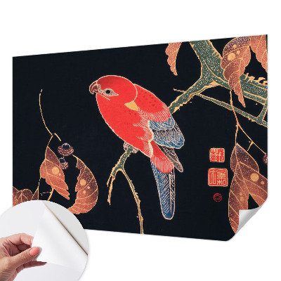 Nursery wall mural Exotic bird