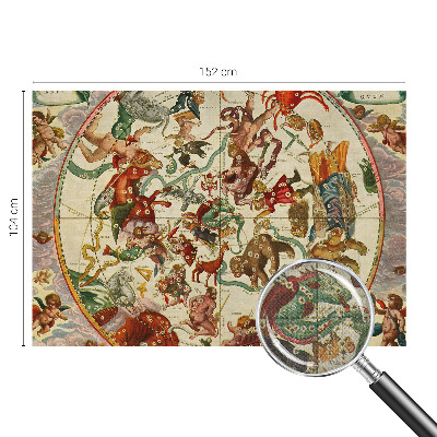3D photo wallpaper mural Star compositions
